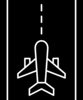 Runway Vector Icon Design