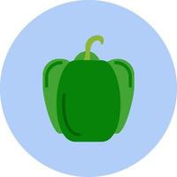 Red Pepper Vector icon