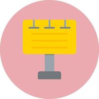 Billboard Vector Icon