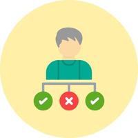 Decision Making Vector Icon