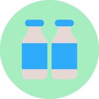 icono de vector de botella de leche