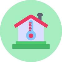 Home Temprature Vector Icon