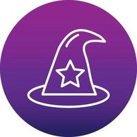 Witch Hat Vector Icon