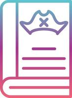 icono de vector de libro mágico