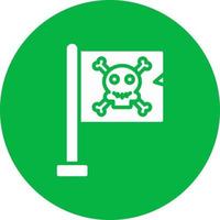 Pirate Flag Vector Icon