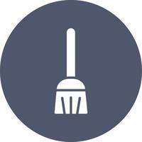 Flying Broom Vector Icon