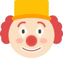 Clown Vector Icon Design