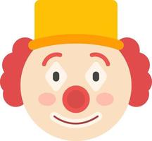 Clown Vector Icon Design