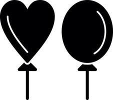 Balloons Vector Icon Design