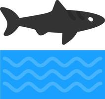 Shark Vector Icon Design