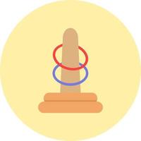 Ring Toss Vector Icon