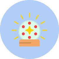 icono de vector de bola de cristal