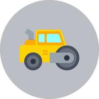 Road Roller Vector Icon