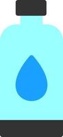 Water Bottle Vector Icon Design