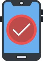 Checked Vector Icon Design