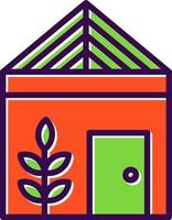 Greenhouse Vector Icon Design