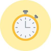 icono de vector de reloj de parada