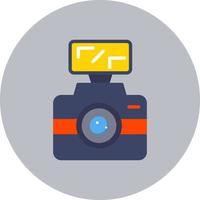 icono de vector de fotografía de cámara