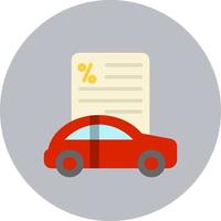 Car Loan Vector  Icon