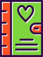 Notebook Vector Icon Design