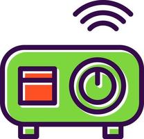 Video Projector Vector Icon Design