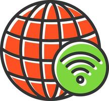 Internet Vector Icon Design