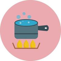 Boiling Vector Icon Design