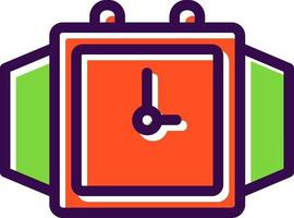 diseño de icono de vector de reloj