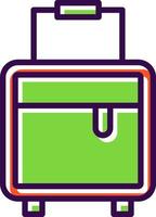 Luggage Vector Icon Design