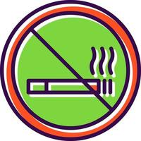 No Smoking Vector Icon Design