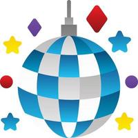 Disco Ball Vector Icon Design