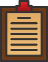 Clipboard Vector Icon Design