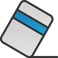 Eraser Vector Icon Design