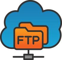 Ftp Vector Icon Design
