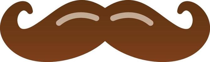 Moustache Vector Icon Design