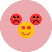 Reaction Icon Design vector
