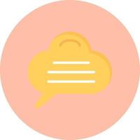 Speech Bubble Icon Design vector