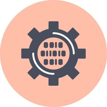 Binary Code Vector Icon