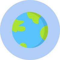 Planet Earth Vector Icon Design