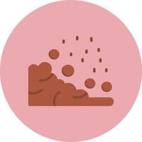 Landslide Vector Icon Design