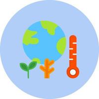 Global Warming Vector Icon Design