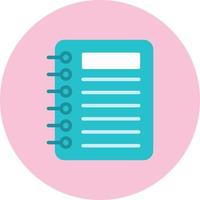 Notebook Vector Icon