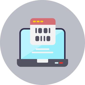 icono de vector de codificación