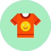 icono de vector de camiseta