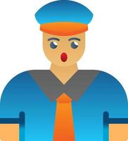 Steward Vector Icon Design