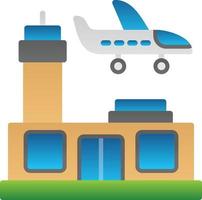 diseño de icono de vector de aeropuerto