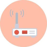 Wireless Router Vector Icon