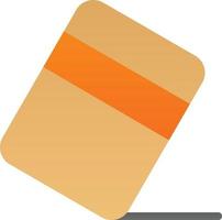 Eraser Vector Icon Design