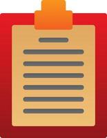 Clipboard Vector Icon Design