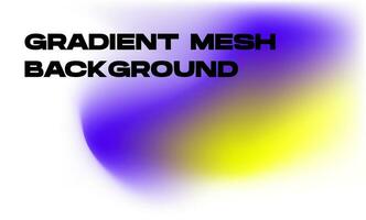 gradient mesh purple and yellow background. Horizontal vector illlustration